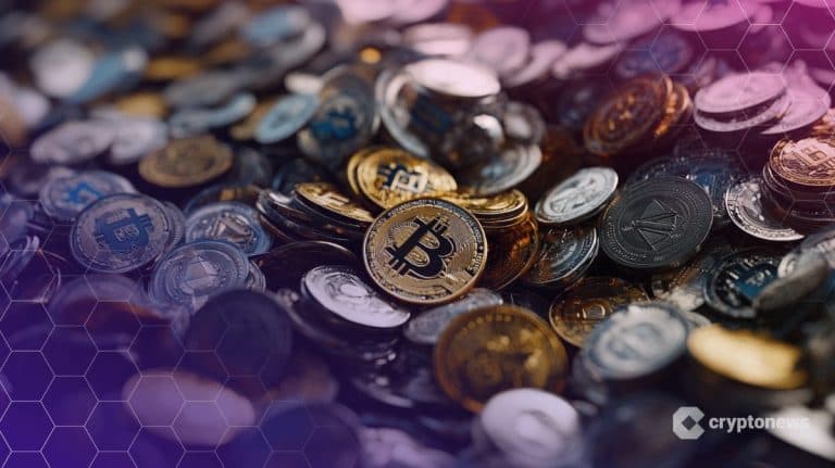 Metaplanet headquarters with bitcoin-themed financial graphics overlay