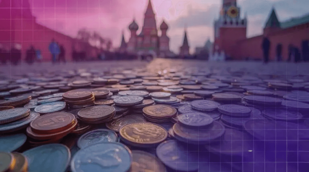 Traders watching digital asset tickers on a bustling trading floor