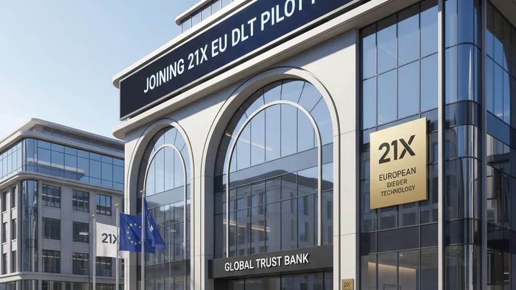 EU Blockchain Securities Market Gets First Bank