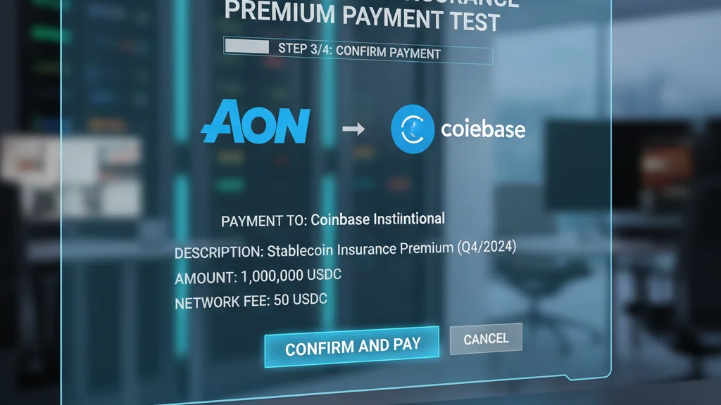 Aon Runs Stablecoin Payment Test With Coinbase and Paxos