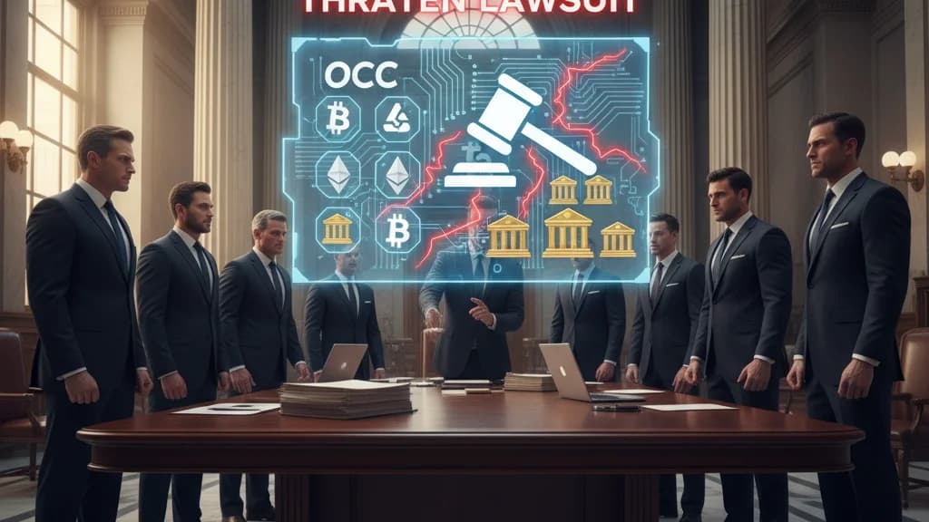 Wall Street Banks Eye Lawsuit Over Crypto Charters