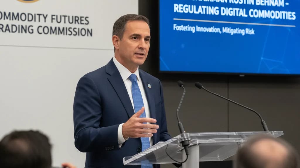 CFTC Chair Reveals Wide Crypto Agenda on DeFi and Markets