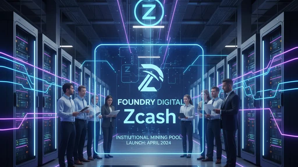 Foundry Digital to Launch Institutional Zcash Mining Pool