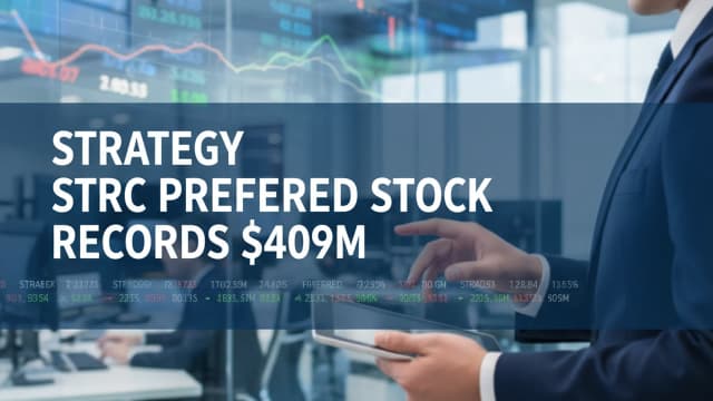 Strategy's $409M STRC Day Rewrites Bitcoin Accumulation