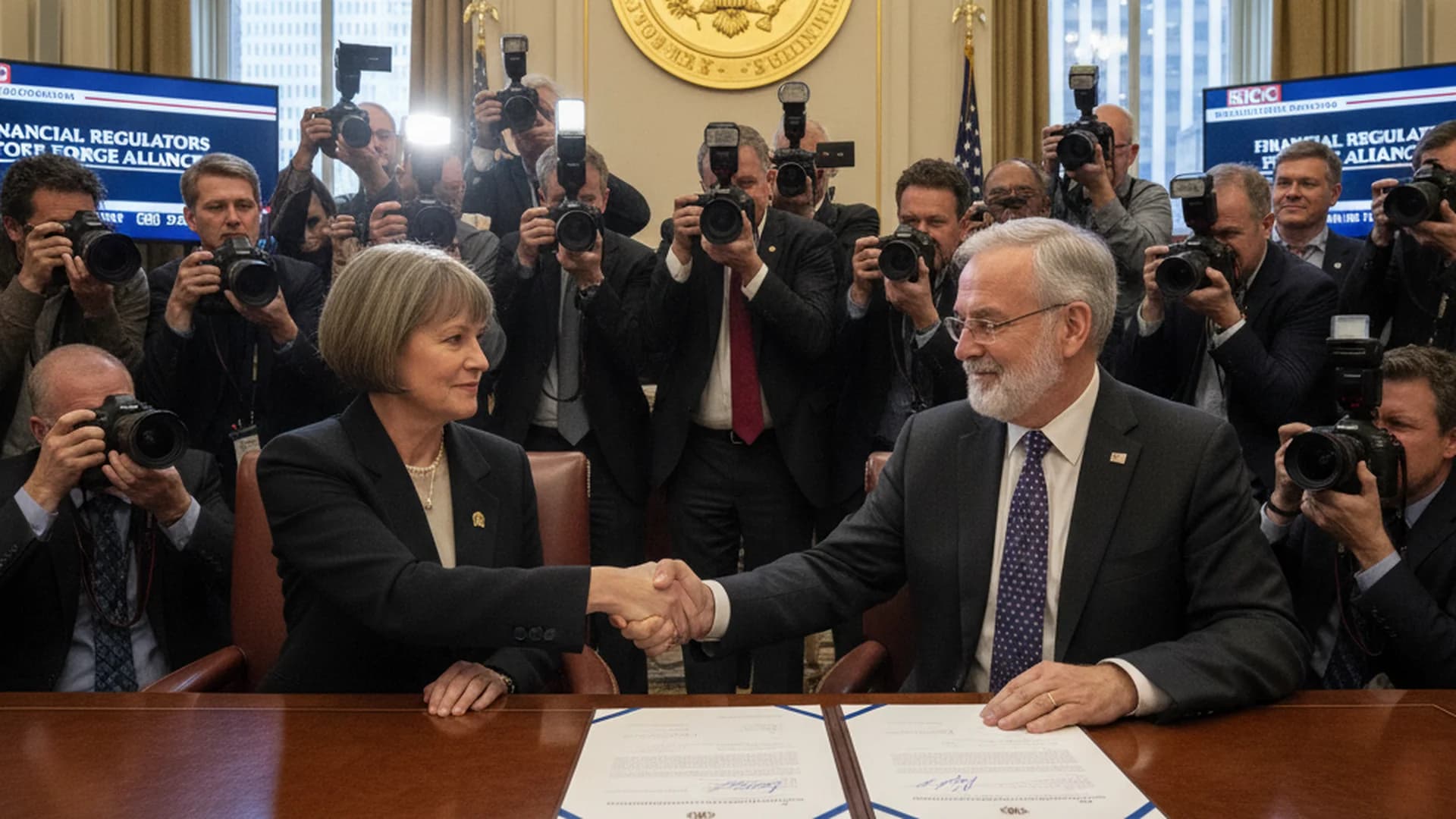 SEC, CFTC Sign Pact to Coordinate Crypto Rules