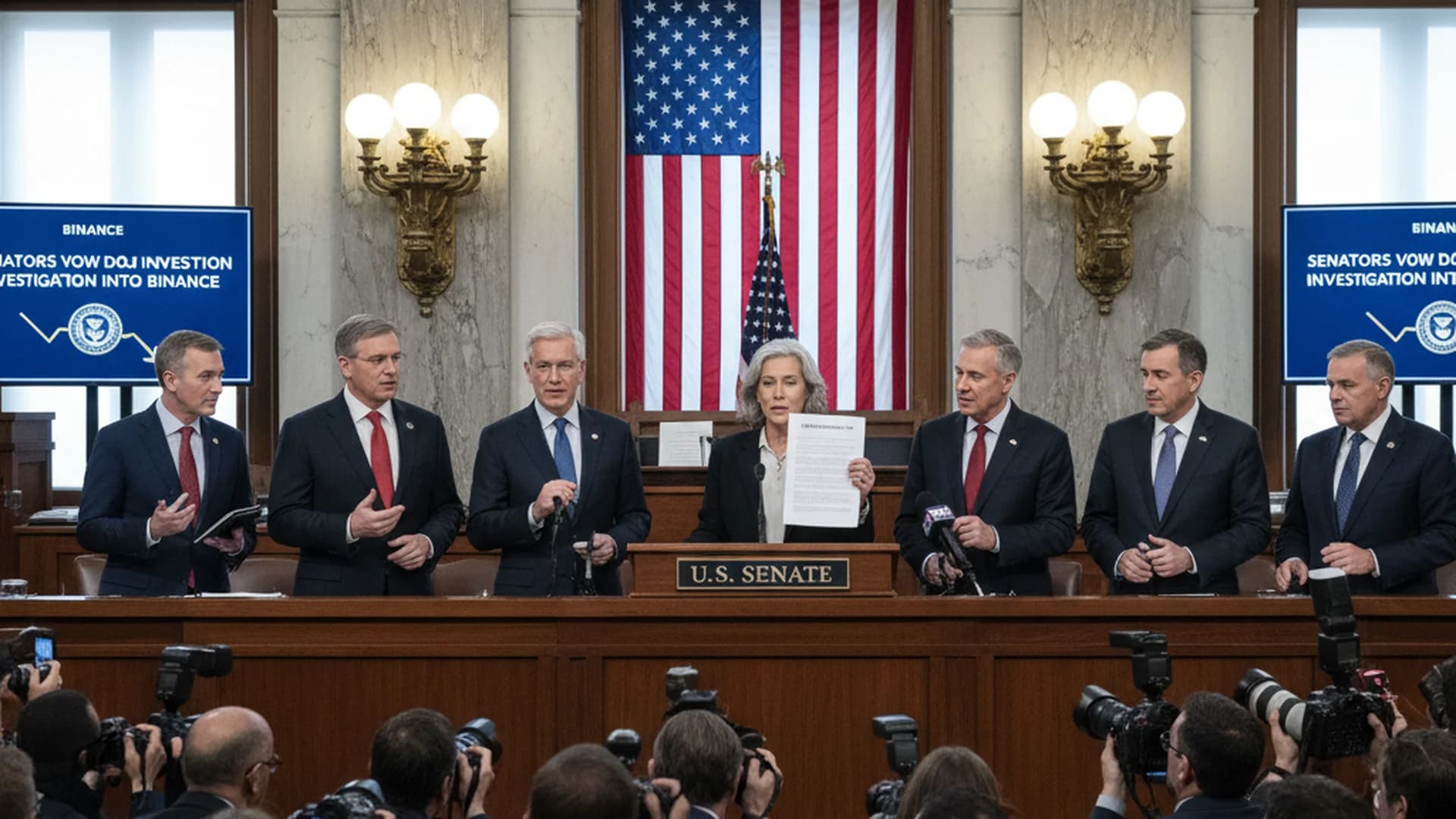 Democrats Say They'll Oversee the DOJ Probe Into Binance